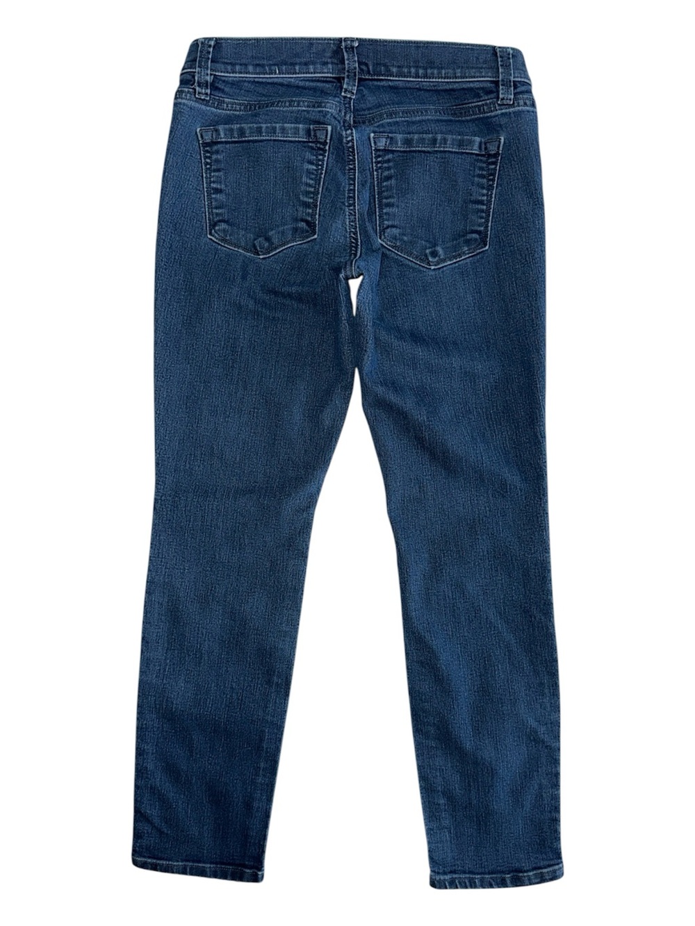 Ann Taylor Loft Women’s Dark Wash Denim Modern Skinny Jean Size 6 Petite - Picture 4 of 10